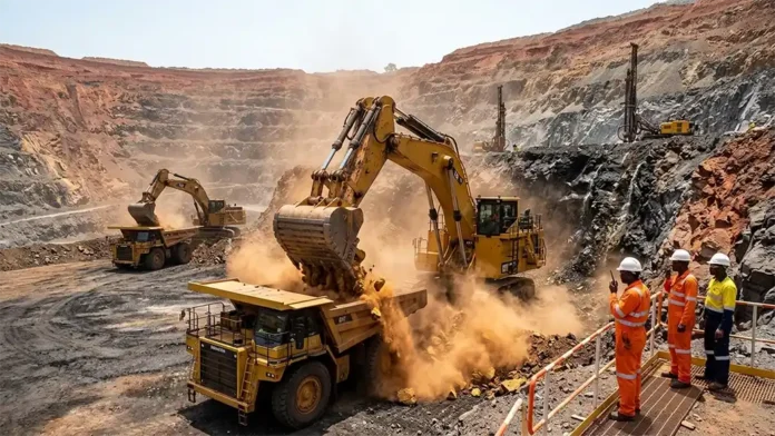 five major mining