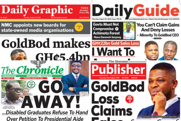 newspaper headlines