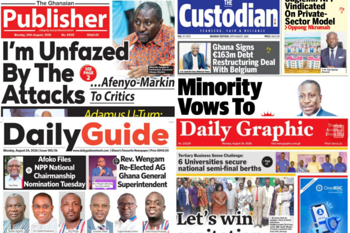 newspaper headlines