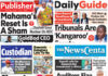 Front Pages: Top newspaper headlines for Monday, August 3rd, 2026 newspaper headlines
