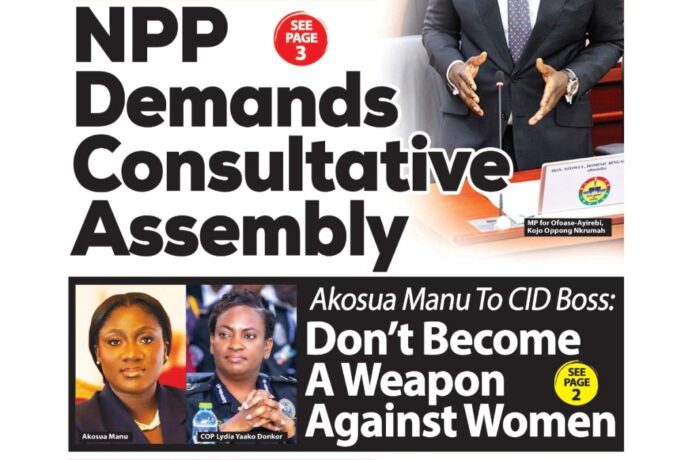 newspaper headlines