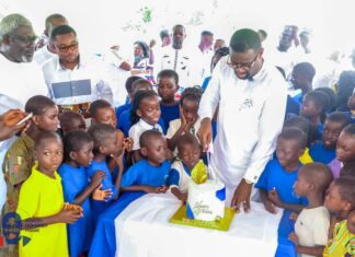 Annoh-Dompreh spreads birthday joy with donations to two orphanages birthday