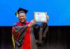President Mahama receives honorary doctorate from Friendship University of Russia (RUDN) in Moscow honorary doctorate