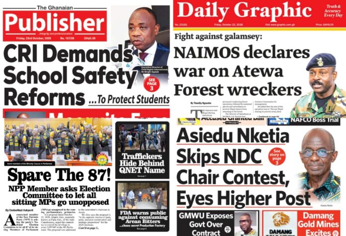 newspaper headlines